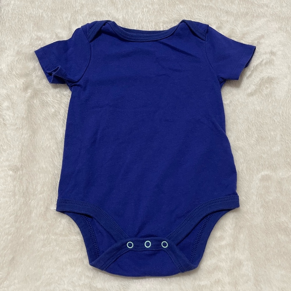 🎀 3-6 months baby neutral bodysuit onesies 🎀 baby clothes blue